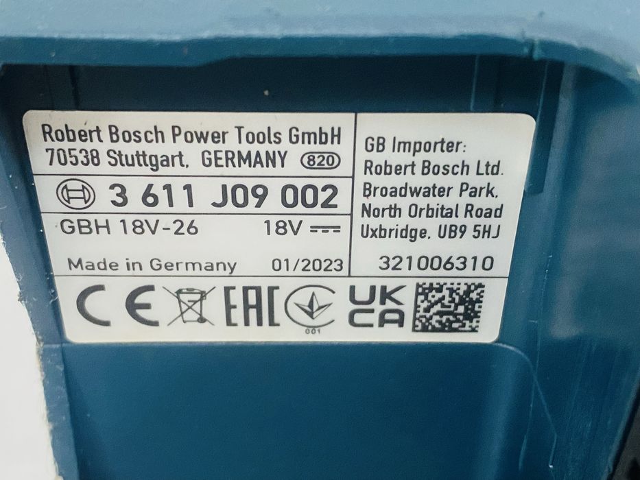Bosch rotopercutor GBH 18v -26