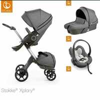 Коляска Stokke X plory V5 (3в1)