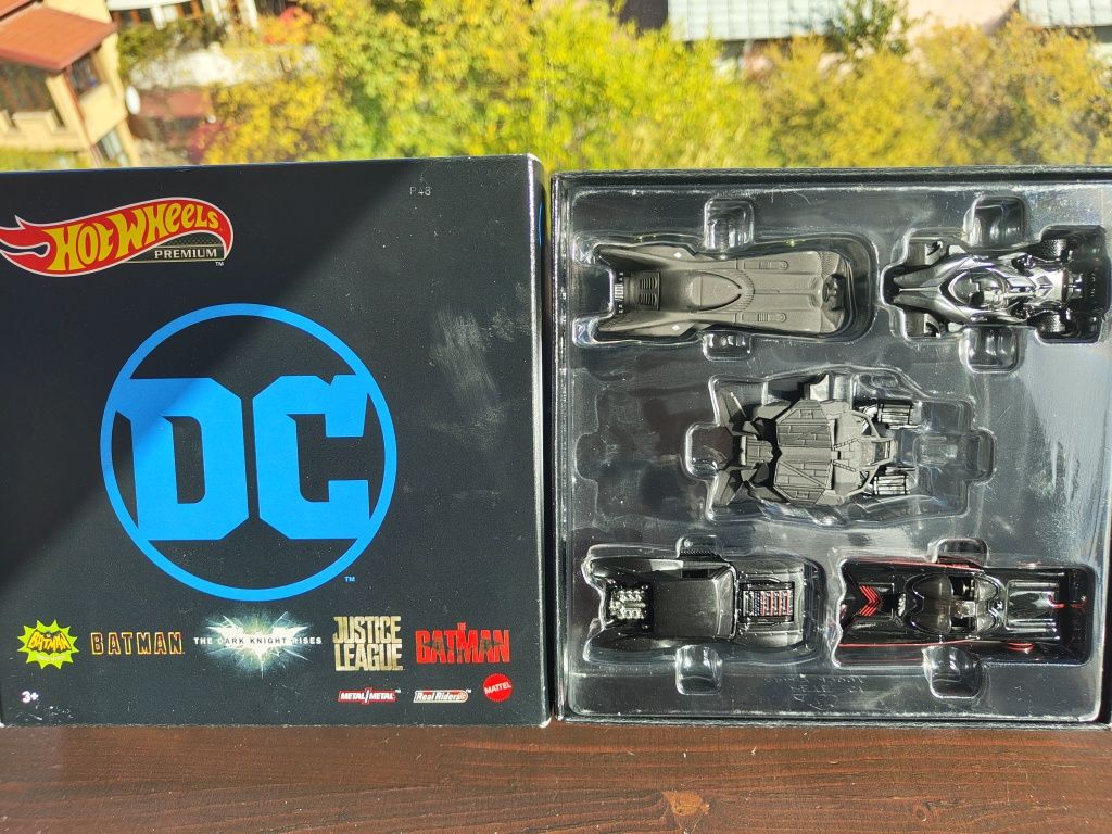 Set Hot Wheels DC Batman