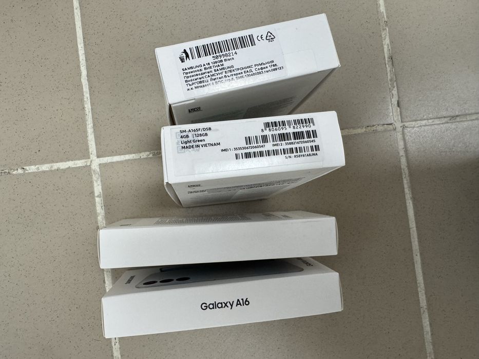 Samsung Galaxy A16 4/128gb / чисто нови с гаранция