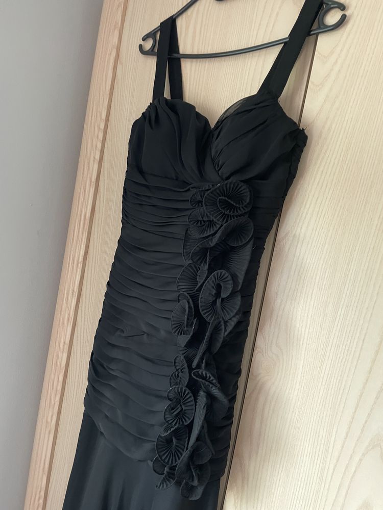 Rochie neagra lunga