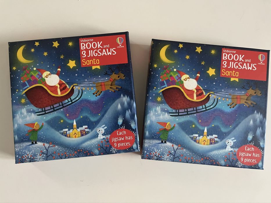 Carte Usborne cu jucarii si puzzle