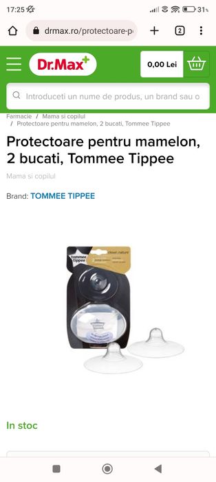 Protectoare pentru mamelon