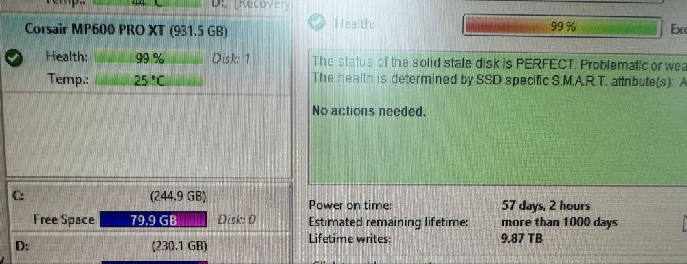 Vand SSD Corsair 1TB