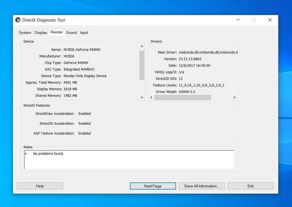 Acer 15" Full HD, i7-7500u, 8 GB, SSD 256 GB, Nvidia GeForce 940MX