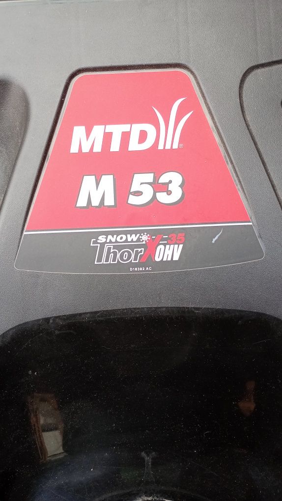 Freza de zăpadă mtd M53