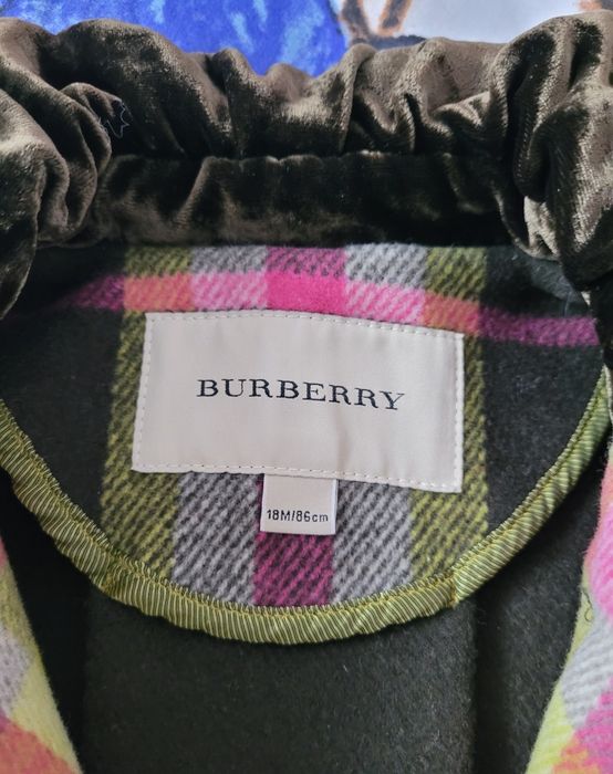 Palton Burberry 18 luni