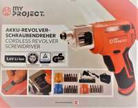 Surubelnită cu acumulator revolver My project= Parkside - noua