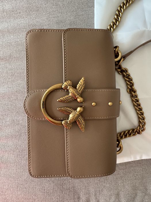 Чисто нова кафява чанта PINKO