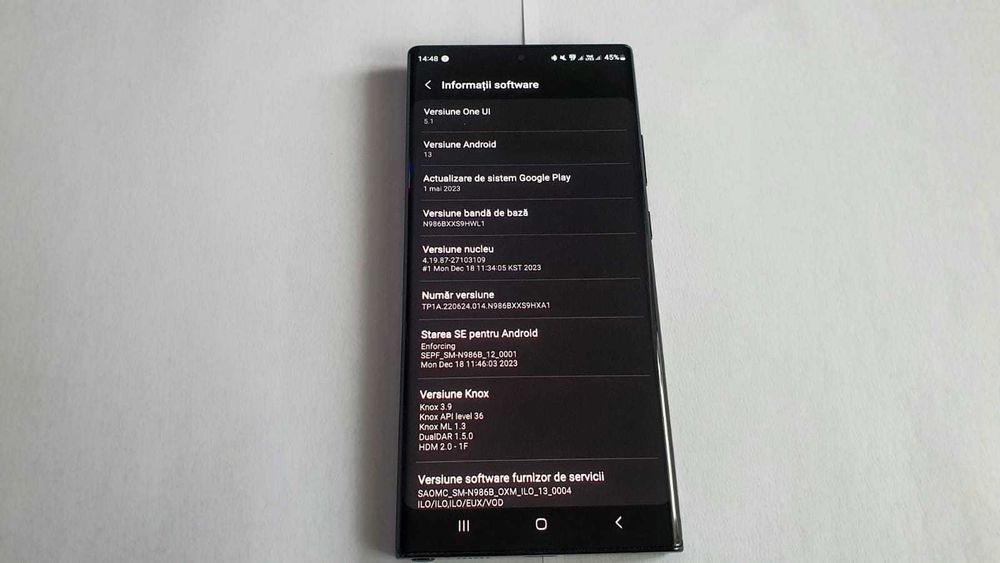 Samsung Galaxy Note 20 Ultra 5G  256 Gb / 12 Gb Ram