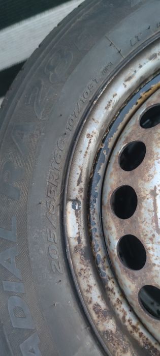Jante vw t5 echipate cu anvelope de vara