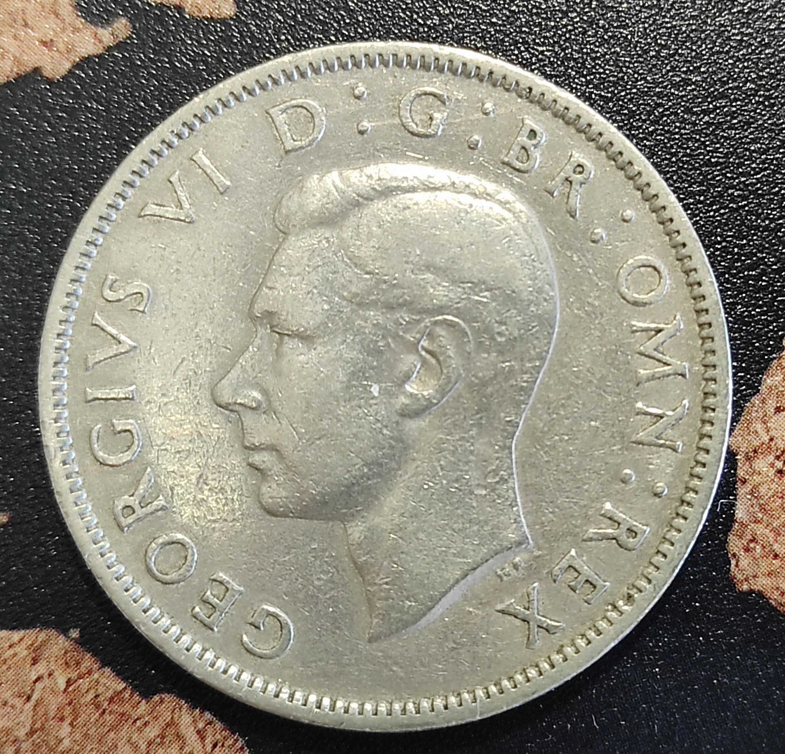 Английски монети - 3 бр. (1947-1950)