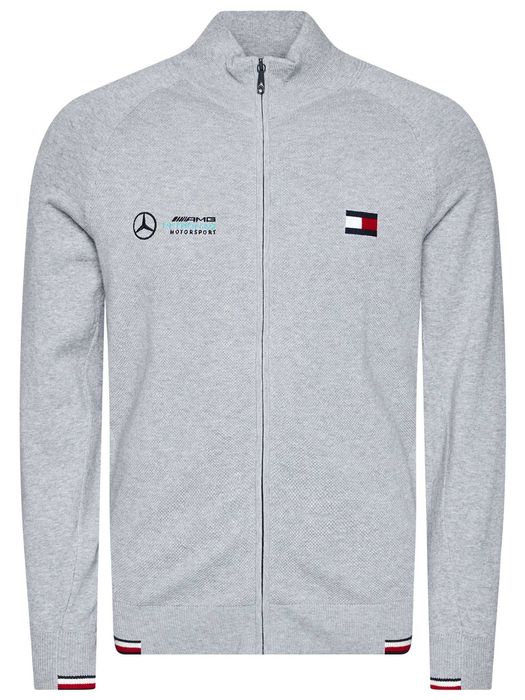 Tommy Hilfiger x AMG Mercedes - Оригинална мъжка жилетка с цип р-р S-M
