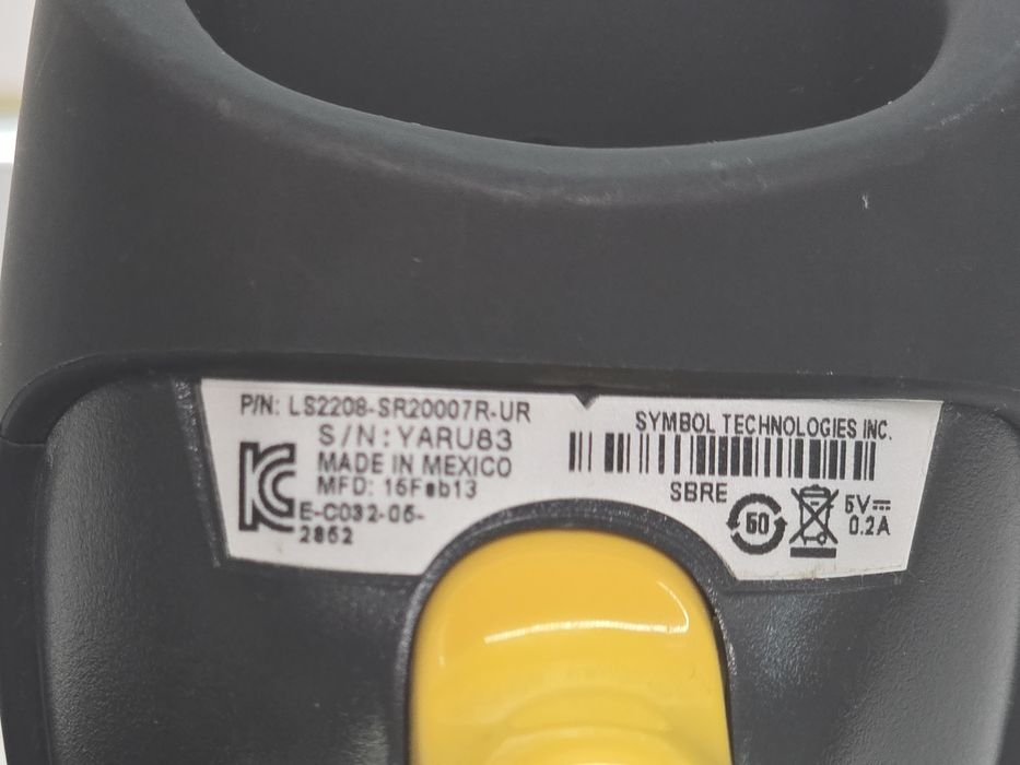 Баркод четец скенер Symbol LS2208 USB