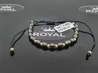 Bijuteria Royal: Brățară Șnur aur nou 14k/4.90 gr