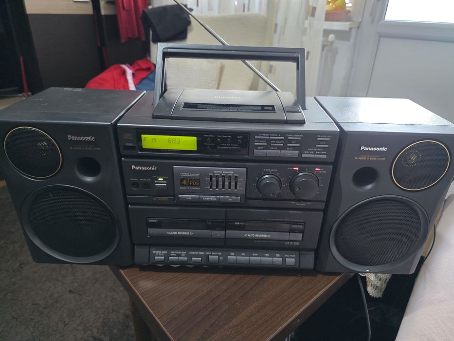Boombox Radio Cd Casetofon Panasonic Rx-Dt680
