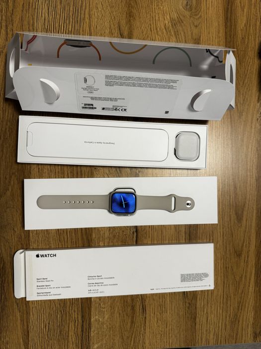 Apple Watch series 7, 41mm cutie completa
