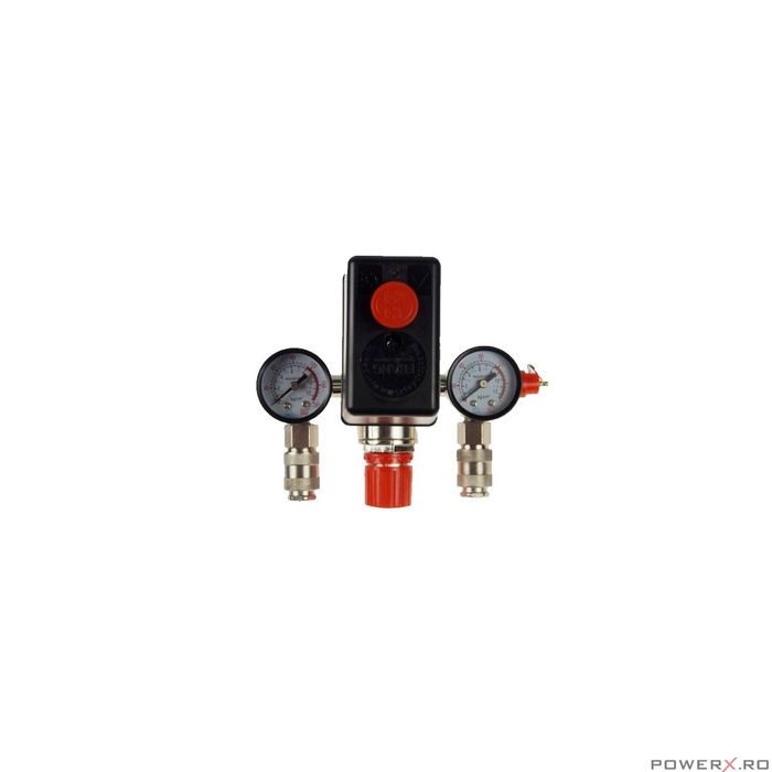 Presostat compresor monofazic 220 V, 3/4", 6-8 bar, Silver