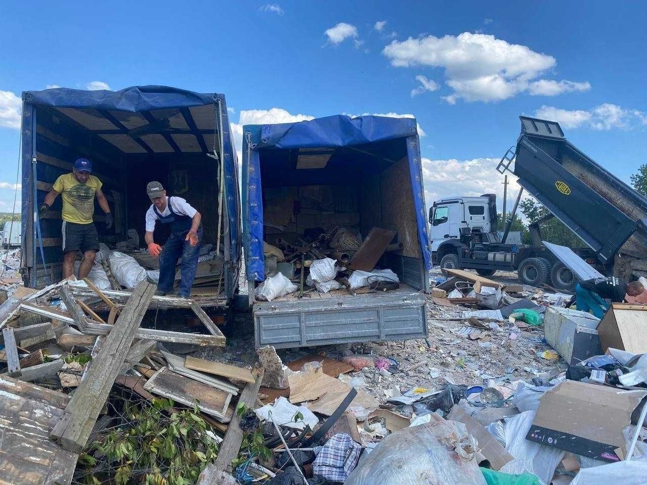 Вывоз мусора утилизация хлама мебель недорого