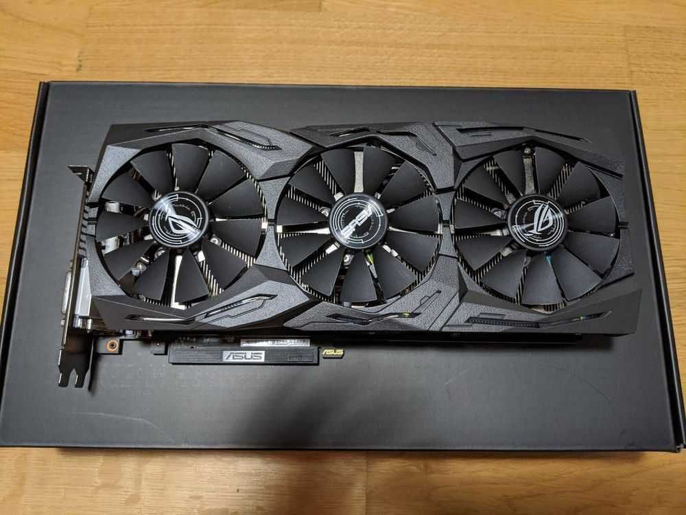 Видеокарта Asus Strix 1080 Ti 11Gb