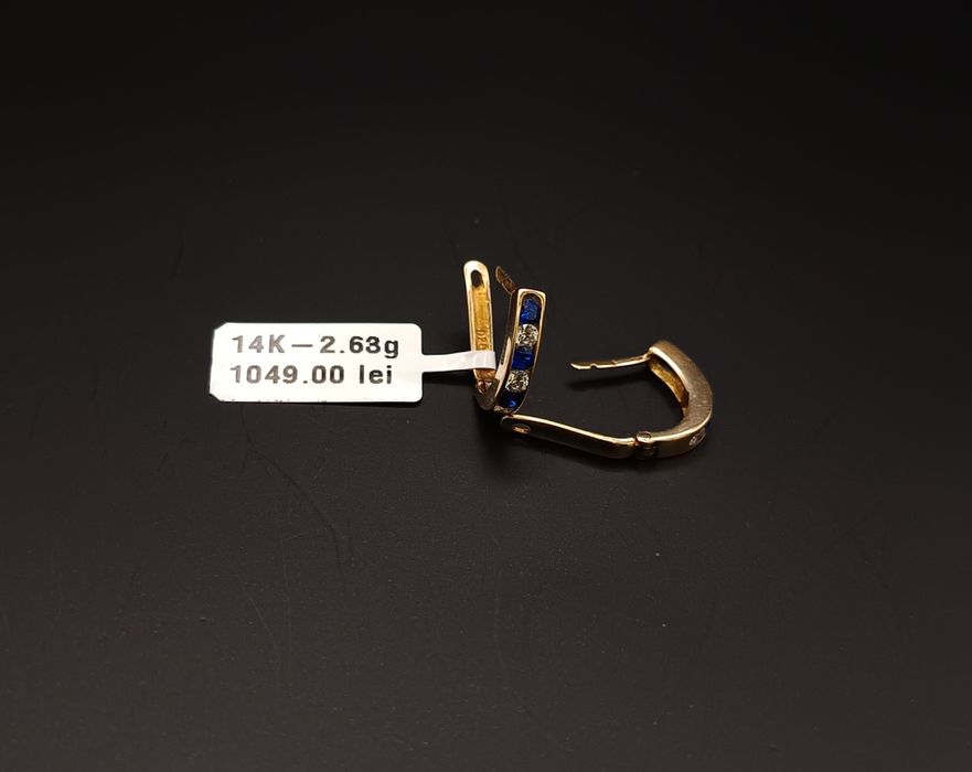 Cercei Damă  Aur 14 K  2,63 gr