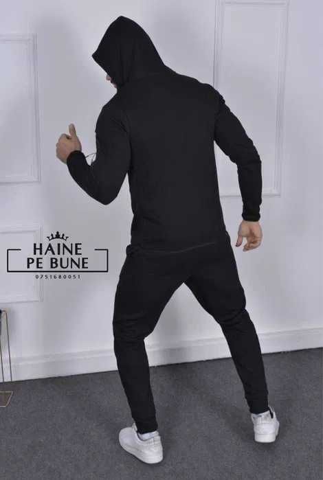 Trening Nike TECH Fleece Negru / Produs Premium Nou 2024