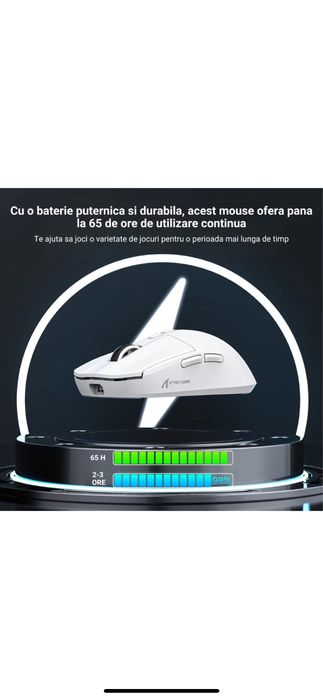 Mouse de gaming cu 26000 DPI RGB