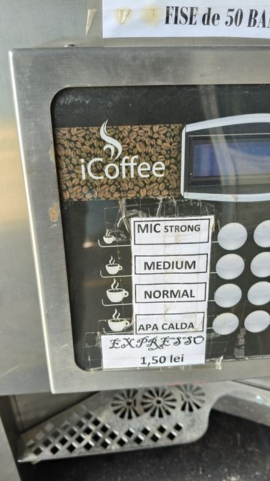 Vând 3 FlyMax vending cafea