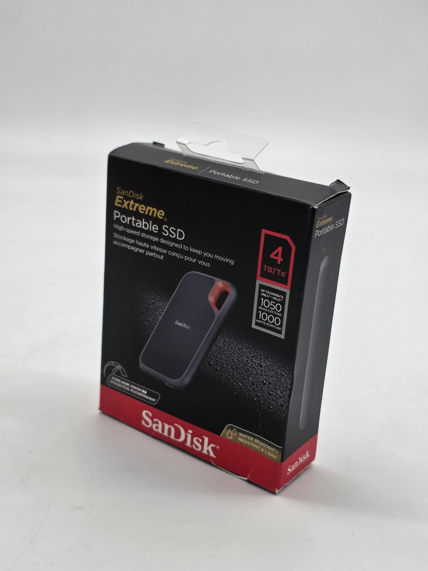 SSD Extern SanDisk Extreme Portable 4TB SSD 1050MB/s SDSSDE61-4T00-G25