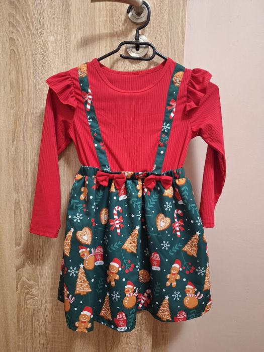 Коледна детска рокля