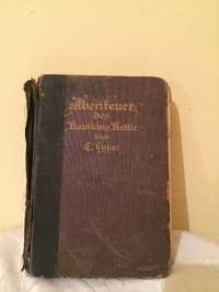 стара немска книга 1898 г с подпис на писателя