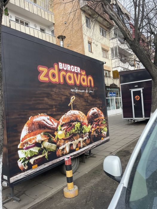Fast Food Burger Zdravan -Rolota Comerciala