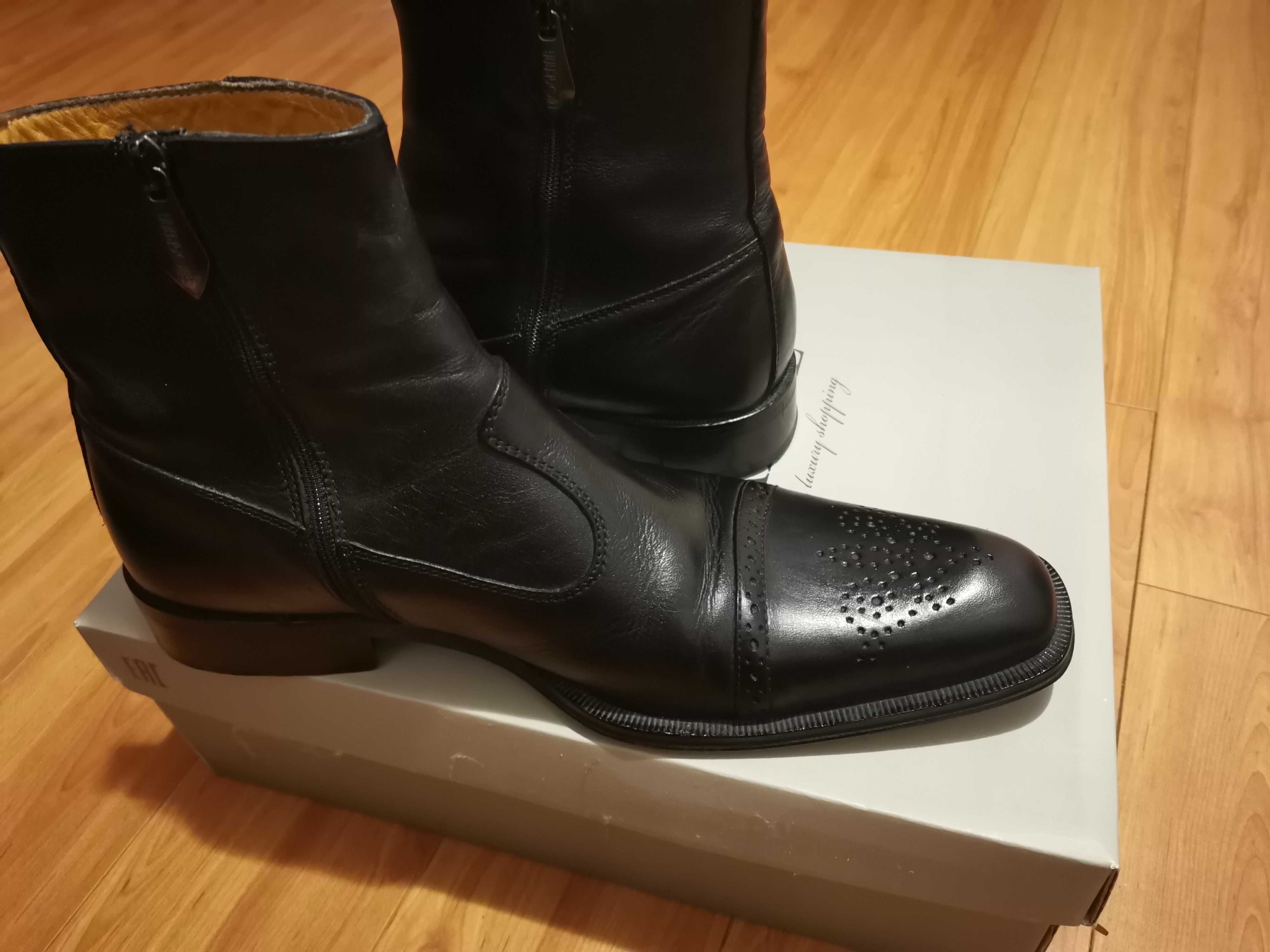 Ghete FILOGRANA,model Brogue, made in Italy, nr 42