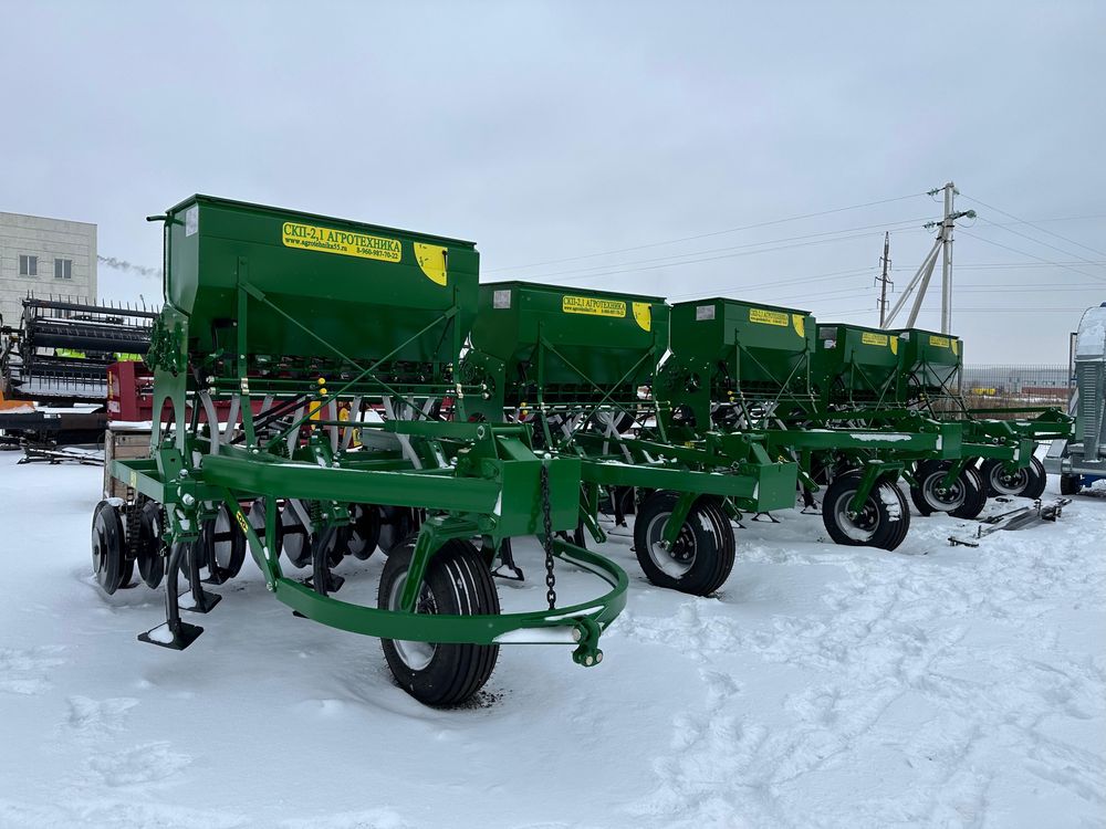 Сеялка Омичка СКП-2,1 Д (посевной комплекс) в наличии