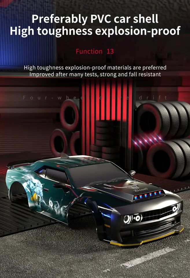 Високоскоростна RC количка Dodge Pro -50% OFF