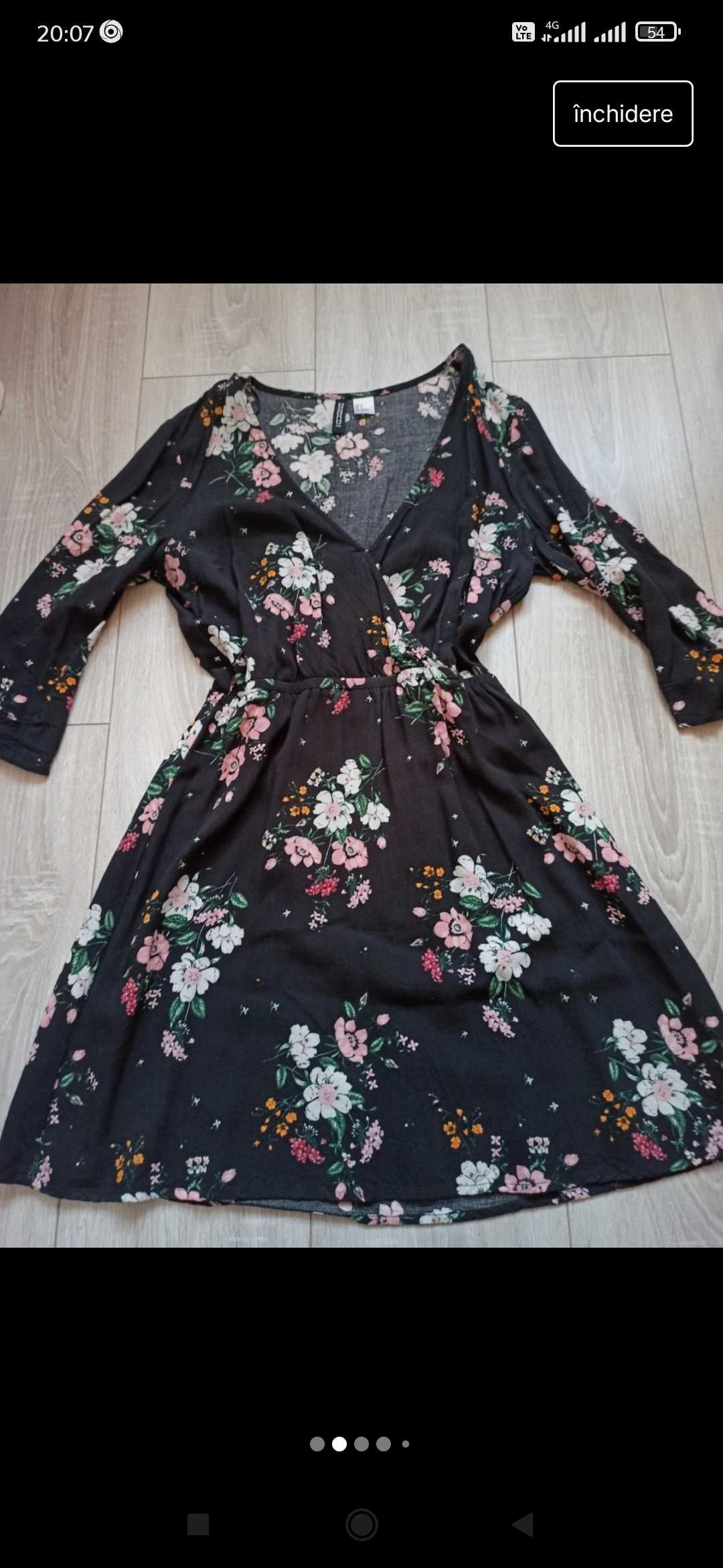 Rochie H&M model floral scurta
