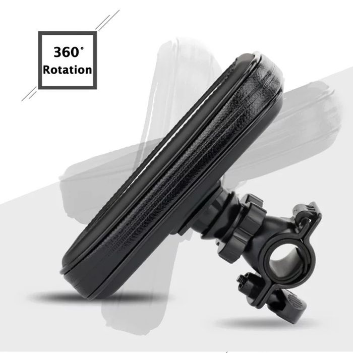 Suport Telefon Universal Pentru Bicicleta Rezistent la Apa / Praf