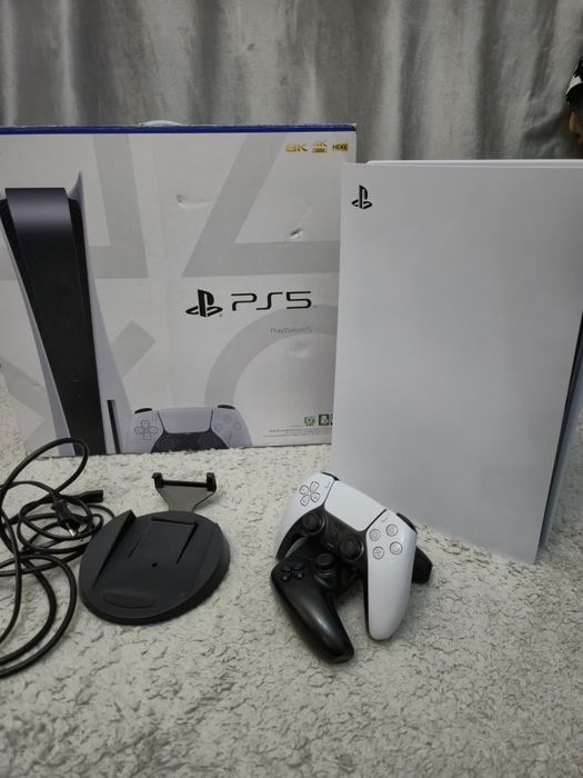 Playstation 5 ; 2 джойстика; Плейстейшен 5 ; Ps5 ; полный комплект