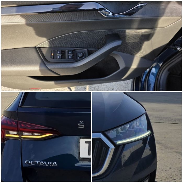 Skoda Octavia. Virtual Cockpit-bord,Camera marsarier,2022.