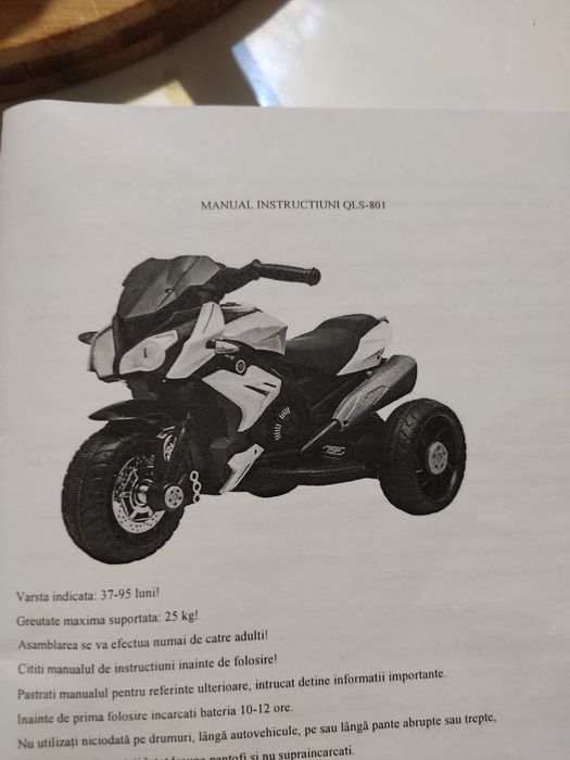 Vand motocicleta electrica