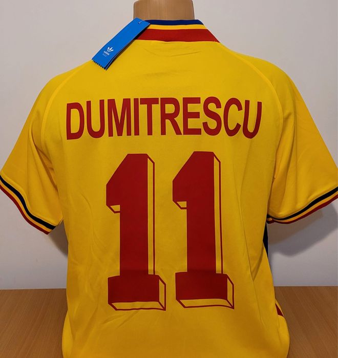 Tricou adidas Romania- Dumitrescu nou