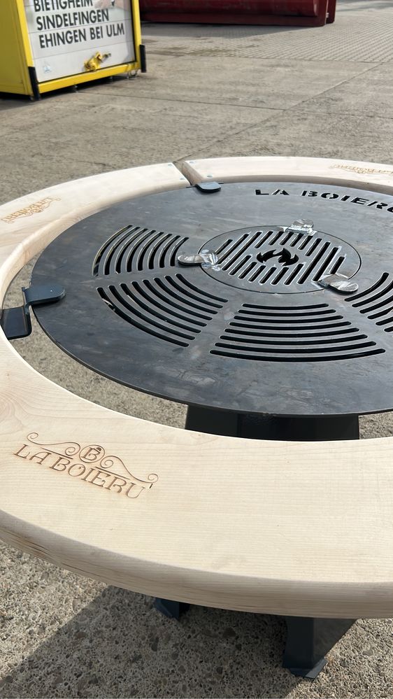 Gratar personalizat romb /rotund