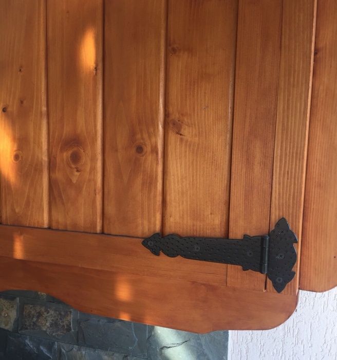 Masca televizor lemn