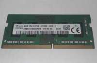 Оперативной памяти:Hynix 4GB DDR4 2666 МГц (HMA851S6DJR6N-VKN0AC)