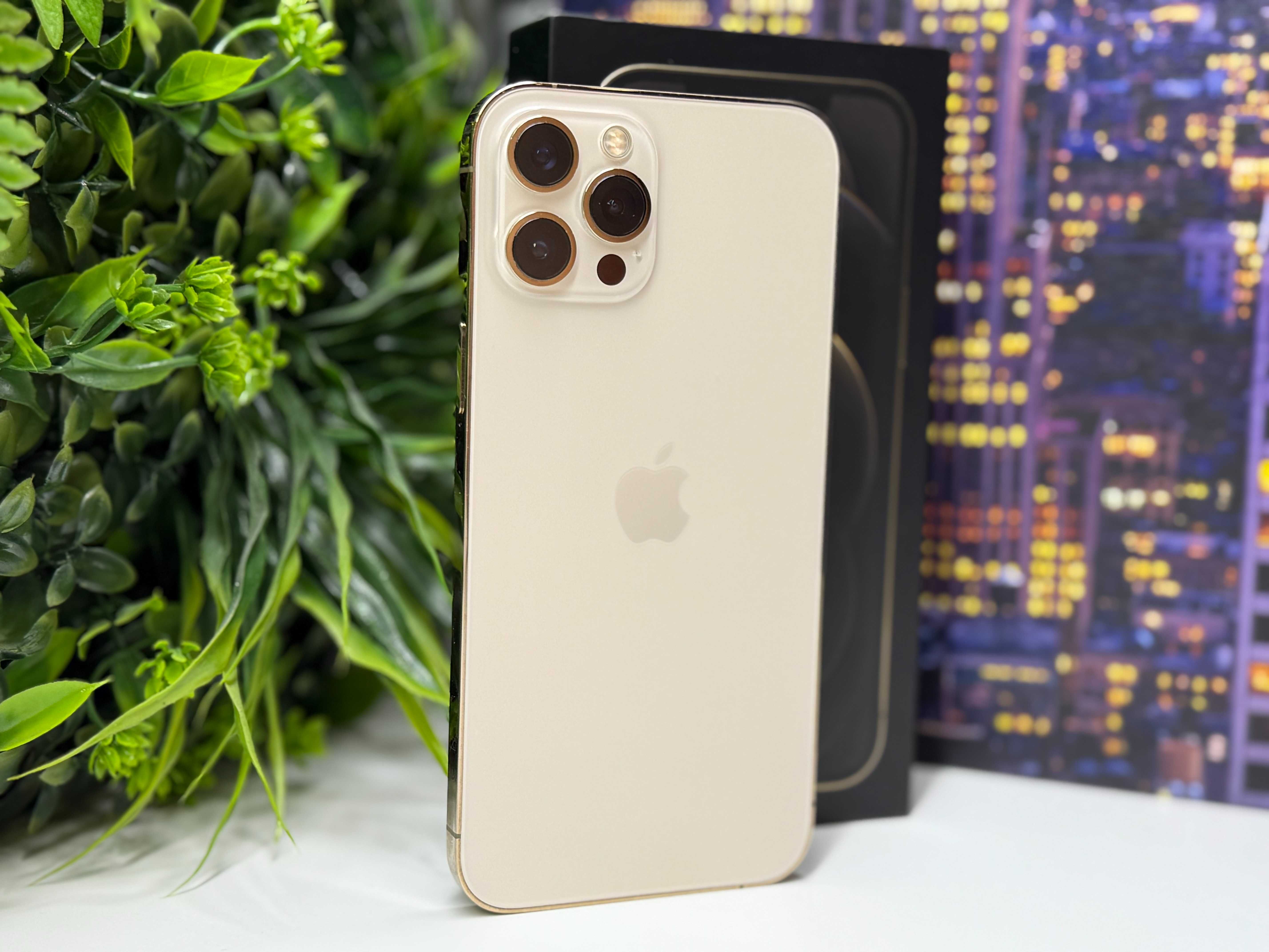 iPhone 12 Pro Max 256 Gold 100% battery