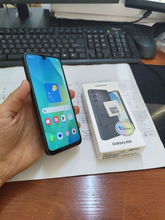 Samsung A16 6/128gb(2025) ideal iwlawi zur aybi yuq tozza telefon uy