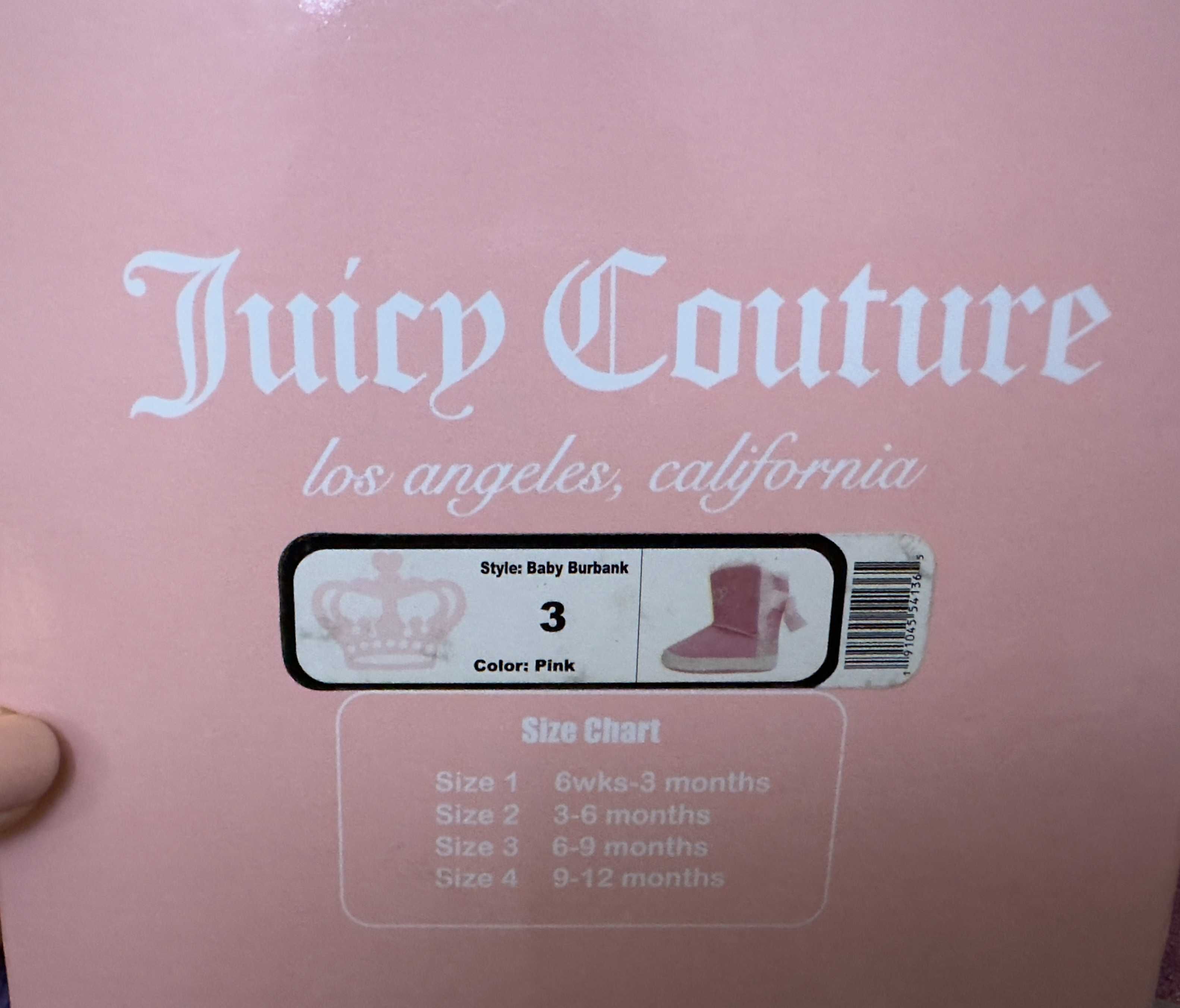 Бебешки ботуши Juicy Couture