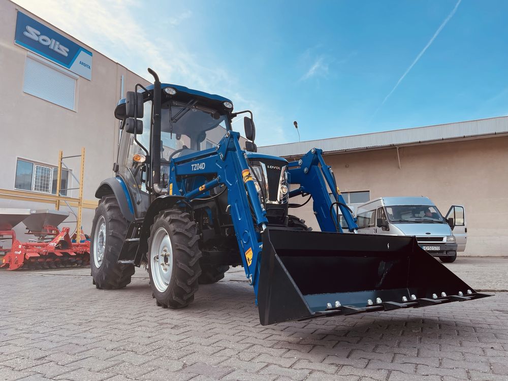 Tractor Lovol 50 Cp cu cabina si incarcator frontal Ardita AB