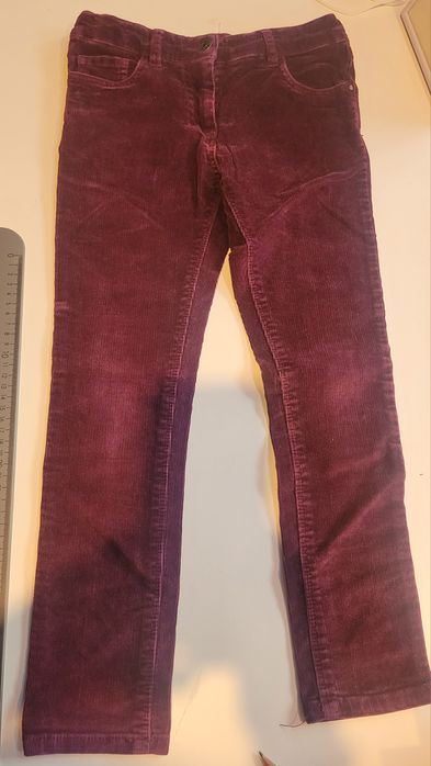 Lot 5 pantaloni fete 7 ani