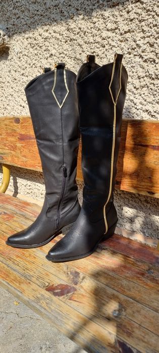 Дамски каубойски ботуши 38 номер